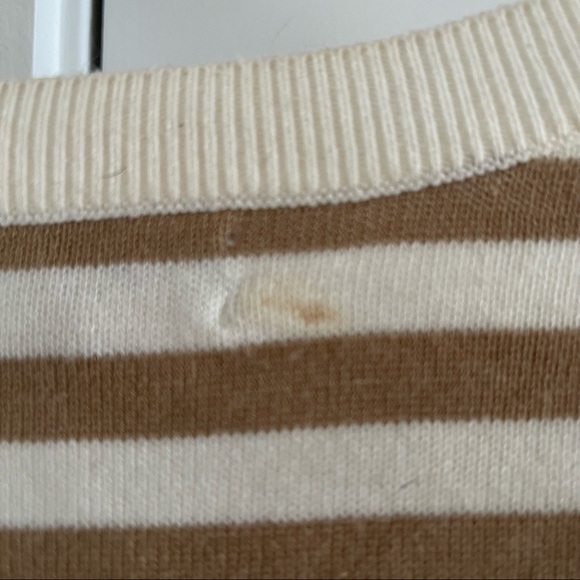 Animal print and striped sweater - Picture 7 of 9